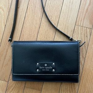 Kate Spade black crossbody bag